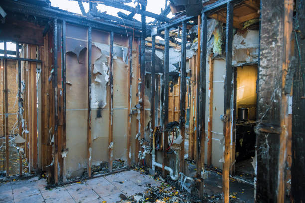 Professional Fire Damage Assessment technician working in SeaTac, WA
